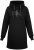 Nora Mikken KADRI WHITE Long Hoodie Black - Mikiny & mikiny bez kapucne - 