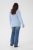 Kaffe Curve Jina Knit Pullover Powder Blue Melange - Pletené svetre - 