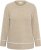 Kaffe Curve Jina Knit Pullover Feather Grey Melange - Pletené svetre - 