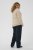Kaffe Curve Jina Knit Pullover Feather Grey Melange - Pletené svetre - 