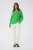 Kaffe Curve Metty Pullover Bright Green - Pletené svetre - 