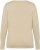 Kaffe Curve Lizzy Long Sleeve Pullover Feather Grey Melange - Pletené svetre - 