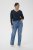 Kaffe Curve Lizzy Long Sleeve Pullover Midnight Marine - Pletené svetre - 