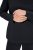 Ulla Popken Basic Long Sleeve Slim Fit Turtleneck Black - Mikiny & mikiny bez kapucne - Pohodlné mikiny, hoodie a pletené svetre