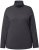 Ulla Popken Basic Long Sleeve Slim Fit Turtleneck Charcoal Grey Melange - Mikiny & mikiny bez kapucne - 