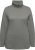 Ulla Popken Basic Long Sleeve Slim Fit Turtleneck Grey - Mikiny & mikiny bez kapucne - 