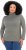 Ulla Popken Basic Long Sleeve Slim Fit Turtleneck Grey - Mikiny & mikiny bez kapucne - 