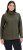 Ulla Popken Basic Long Sleeve Slim Fit Turtleneck Olive - Mikiny & mikiny bez kapucne - 