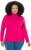 Ulla Popken Basic Long Sleeve Slim Fit Turtleneck Red Pink - Mikiny & mikiny bez kapucne - 
