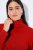 Ulla Popken Basic Long Sleeve Slim Fit Turtleneck Dark Berry - Mikiny & mikiny bez kapucne - Pohodlné mikiny, hoodie a pletené svetre