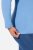 Ulla Popken Basic Long Sleeve Slim Fit Turtleneck Light Cornflower - Mikiny & mikiny bez kapucne - Pohodlné mikiny, hoodie a pletené svetre