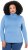 Ulla Popken Basic Long Sleeve Slim Fit Turtleneck Light Cornflower - Mikiny & mikiny bez kapucne - 