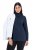 Ulla Popken Basic Long Sleeve Slim Fit Turtleneck Navy Blue - Mikiny & mikiny bez kapucne - Pohodlné mikiny, hoodie a pletené svetre