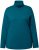 Ulla Popken Basic Long Sleeve Slim Fit Turtleneck Cerulean - Mikiny & mikiny bez kapucne - 
