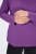 Ulla Popken Basic Long Sleeve Slim Fit Turtleneck Purple - Mikiny & mikiny bez kapucne - Pohodlné mikiny, hoodie a pletené svetre