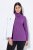 Ulla Popken Basic Long Sleeve Slim Fit Turtleneck Purple - Mikiny & mikiny bez kapucne - Pohodlné mikiny, hoodie a pletené svetre