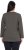Ulla Popken Back To Basics V-Neck Relaxed Fit Cotton Tee Graphite Grey - Tričká - 