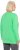 Ulla Popken Back To Basics V-Neck Relaxed Fit Cotton Tee Mint Green - Tričká - 