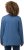 Ulla Popken Back To Basics V-Neck Relaxed Fit Cotton Tee Denim Blue - Tričká - 