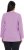 Ulla Popken Back To Basics V-Neck Relaxed Fit Cotton Tee Lavender - Tričká - 