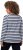 Ulla Popken Striped A-Line Long Sleeve Tee Navy Blue - Potlačené tričká pre ženy - 