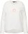 Ulla Popken Star Long Sleeve Graphic Tee Off-White - Potlačené tričká pre ženy - 