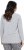 Ulla Popken Magic Feeling Long Sleeve Graphic Tee Light Grey Melange - Potlačené tričká pre ženy - 