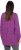 Ulla Popken Pleated Confetti Print Long Sleeve Tee Light Plum - Potlačené tričká pre ženy - 