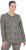 Ulla Popken Leopard Print Long Sleeve Ski Tee Black - Potlačené tričká pre ženy - 
