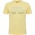 North Latitude T-Shirt Printed Short Sleeve Yellow - Tričká - Nadrozmerné tričká - 2XL-14XL
