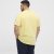 North Latitude T-Shirt Printed Short Sleeve Yellow - Tričká - Nadrozmerné tričká - 2XL-14XL