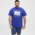 North Latitude T-Shirt Printed Blue - Tričká - Nadrozmerné tričká - 2XL-14XL