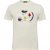 North Latitude T-Shirt Eggplant Off-White - Tričká - Nadrozmerné tričká - 2XL-14XL