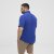 North Latitude Shirt Linen Cotton Short Sleeve Blue - Košele - Košele 2XL-10XL