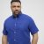 North Latitude Shirt Linen Cotton Short Sleeve Blue - Košele - Košele 2XL-10XL