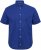 North Latitude Shirt Linen Cotton Short Sleeve Blue - Košele - Košele 2XL-10XL