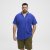 North Latitude Polo Pique V-Neck Blue - Polokošele - Polokošele 2XL-8XL