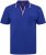 North Latitude Polo Pique V-Neck Blue - Polokošele - Polokošele 2XL-8XL