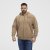 North Latitude Hoodie with Zipper Dark Sand - Mikiny & Mikiny bez kapucne - Mikiny & Mikiny s Kapucňou 2XL-12XL