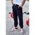 JP1880 Sweatpants Modern Fit Lightweight Black - PÁNSKE OBLEČENIE MT-6XLT - Veľkosti pre VYSOKÝCH