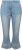 Ulla Popken Cropped Flared Eyelet Jeans Light Blue - Džíny & Nohavice vo Veľkých Veľkostiach – Plus Size - 