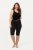 Ulla Popken Stretch Knit Bike Shorts Black - Ulla Popken - Ulla Popken oblečenie nadmerných veľkostí