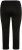 Ulla Popken Basic Stretch Knit Capris Black - Džíny & Nohavice vo Veľkých Veľkostiach – Plus Size - 