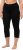 Ulla Popken Basic Stretch Knit Capris Black - Džíny & Nohavice vo Veľkých Veľkostiach – Plus Size - 