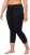 Ulla Popken Basic Stretch Knit Capris Navy - Džíny & Nohavice vo Veľkých Veľkostiach – Plus Size - 