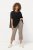 Ulla Popken Stretch Basic Bengaline Capri Pants Orange - Nohavice - Nohavice pre ženy vo veľkých veľkostiach