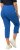 Ulla Popken Stretch Basic Bengaline Capri Pants Royal Blue - Džíny & Nohavice vo Veľkých Veľkostiach – Plus Size - 