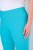 Ulla Popken Stretch Basic Bengaline Capri Pants Deep Aqua - Nohavice - Nohavice pre ženy vo veľkých veľkostiach