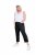 Ulla Popken Roll Tab Hem Stretch Cargo Pants Black - Ulla Popken - Ulla Popken oblečenie nadmerných veľkostí