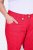 Ulla Popken Roll Tab Hem Stretch Cargo Pants Red - Nohavice - Nohavice pre ženy vo veľkých veľkostiach
